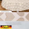 ANRO Oilcloth Tablecloth, Washable, Oilcloth, Garden Tablecloth, Outdoor, Indoor, Oval,