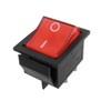 Red Light 4 Pin DPST ON/Off Snap in Rocker Switch