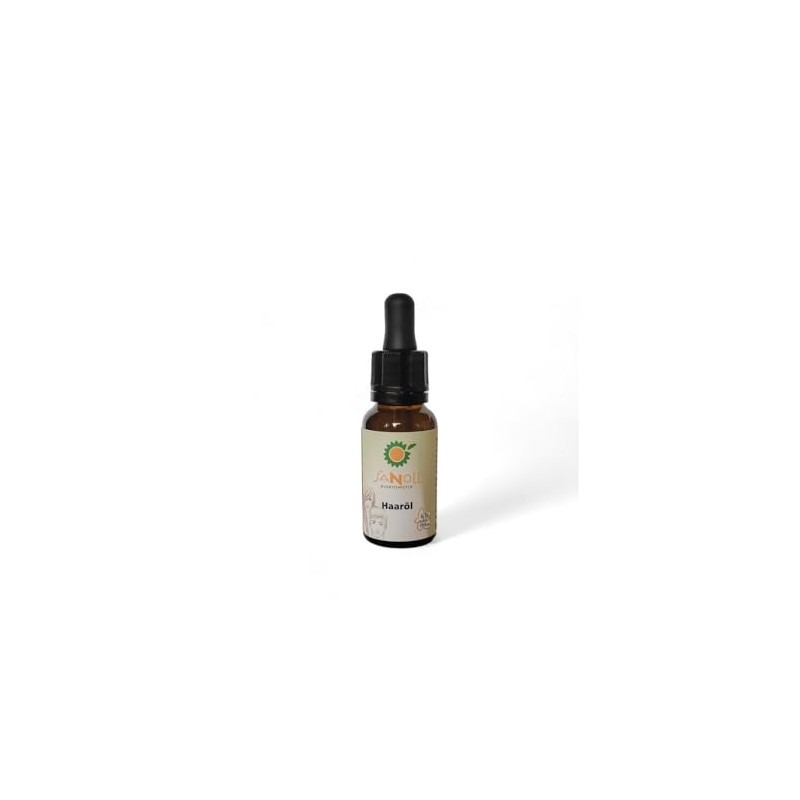 Sanoll Organic Cosmetics Hair Oil Valuable Care Natural Ingredients 20