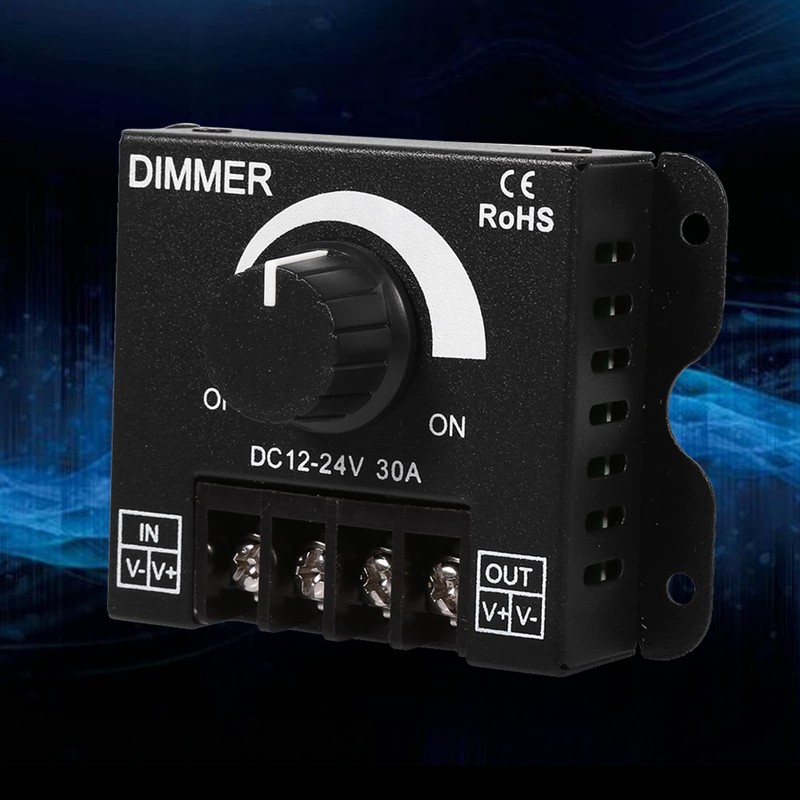 Ejoyous LED Dimmer Switch Controller for Strips LED 12V-24V 30A
