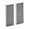 RIDEX 424I0672 Cabin Air Filter Pollen Filter Activated Carbon Filter