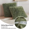 LIFEREVO Pack of 2 Shaggy Plush Faux Fur Throw Pillow
