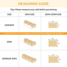 Deep Dream Cat-Scratch Resistant Couch Cover, Waterproof Sofa Cover for 3 Cushion Couch Washable,Pet Friendly Couch Protectors Anti Slip Thickened Love Seat Slipcovers for Dogs, 71" x 118",Light Grey