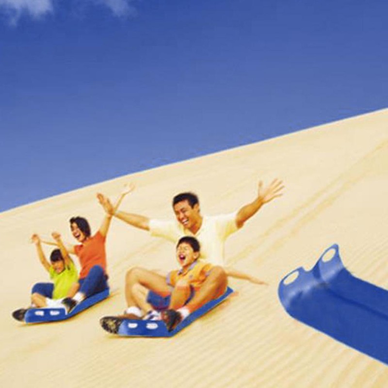Sand Slide Winter Snow Sled Slidding Board Portable Lightweight Sand