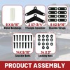 SENKEYFE Trailer Shackle Kit, Heavy Duty Tandem Trailer Axle Shackle