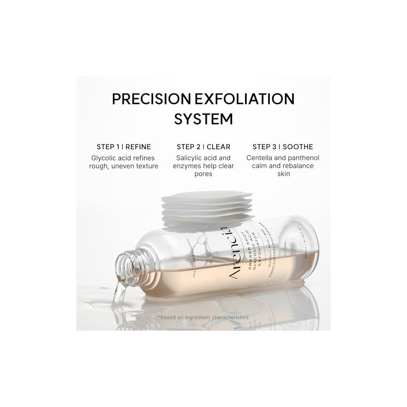 Arencia Erasor Shot 10% Glycolic Acid + BHA Exfoliating Toner