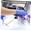 Baluue 8pcs Lab Hole Puncher Rubber Stopper Hole Puncher Chassis