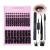 DIY Lash Extension Kit 126 Cluster Segmented Individual Eyelash Extension