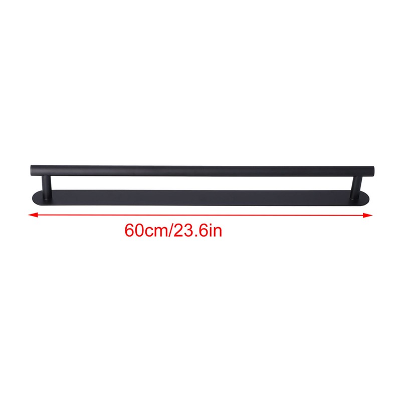 Towel Rack 304 Stainless Steel Single Rod Adhesive Towel Holder