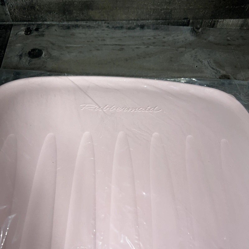 Rubbermaid Vintage Rubbermaid Kitchen Drainboard Mat Pink No. AO-1142 NOS