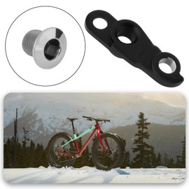 ECSiNG 1 x schwarzer Fahrrad-Schaltauge aus Aluminiumlegierung, MTB-Schaltauge M12 x 1,75, kompatibel mit Whyte 529, kompatibel mit Boardman MHT 8.9 2018, kompatibel mit Airborne Goblin Evo