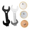 TEHAUX 16 pcs Wrench Shaped Multi Purpose Hanger for Bathroom