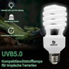 REPTI HOME Reptile UVB Lamp Terrarium, 13 W UVA UVB