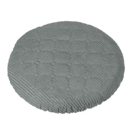 PATIKIL Stool Covers Round, Elastic Bar Stool Cover Washable Stool Cushion Slipcovers Stretchy Bar Chair Seat Cover for 10-13 Inch Chair, Grey