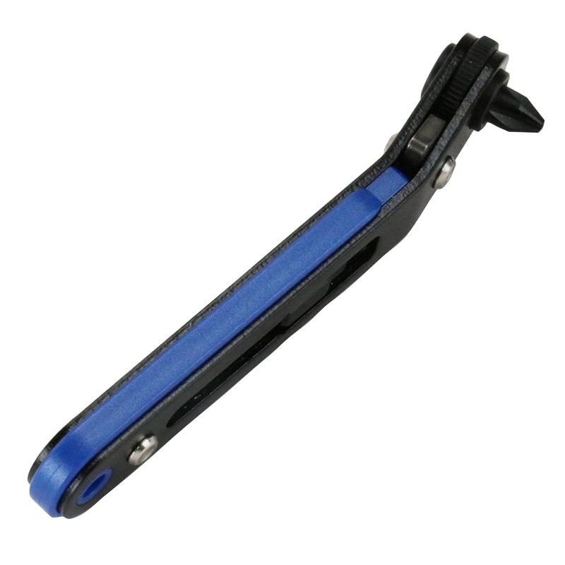 SK11 SRD-242 Ultra Fine Ratchet Screwdriver, 60 Bent Ups, Compatible