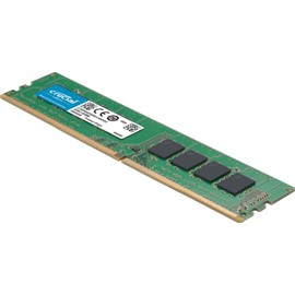 Crucial 8GB Single DDR4 2400 MT/s (PC4-19200) DR x8 DIMM 288-Pin Memory - CT8G4DFD824A