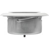 Vent Systems 4" Inch White Metal Adjustable Diffuser - Round