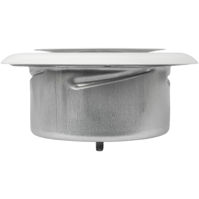 Vent Systems 4" Inch White Metal Adjustable Diffuser - Round