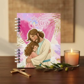 Agenda Devocional / Abrazo De Jesús / Regalo Cristiano