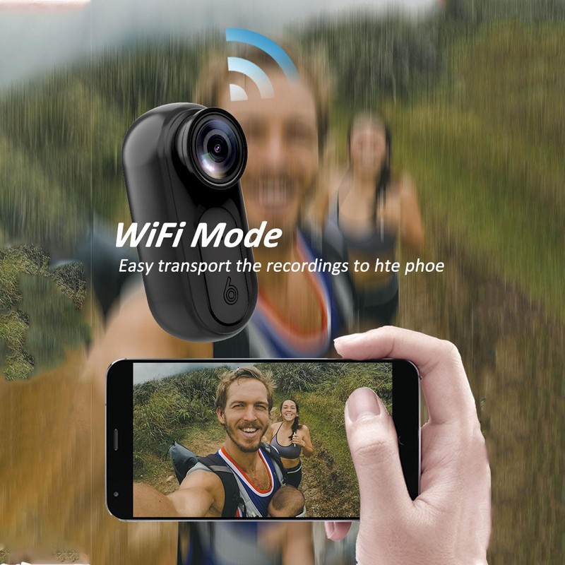 Mini Body Camera 1080P, Wearable Body Cam with Rotatable Clip