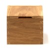 Sands Made Wooden Kitchen Salt Box Large - White Oak
