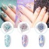 Luckyfine 4 PCS Poly Nail Gel Extension Kits for Starter