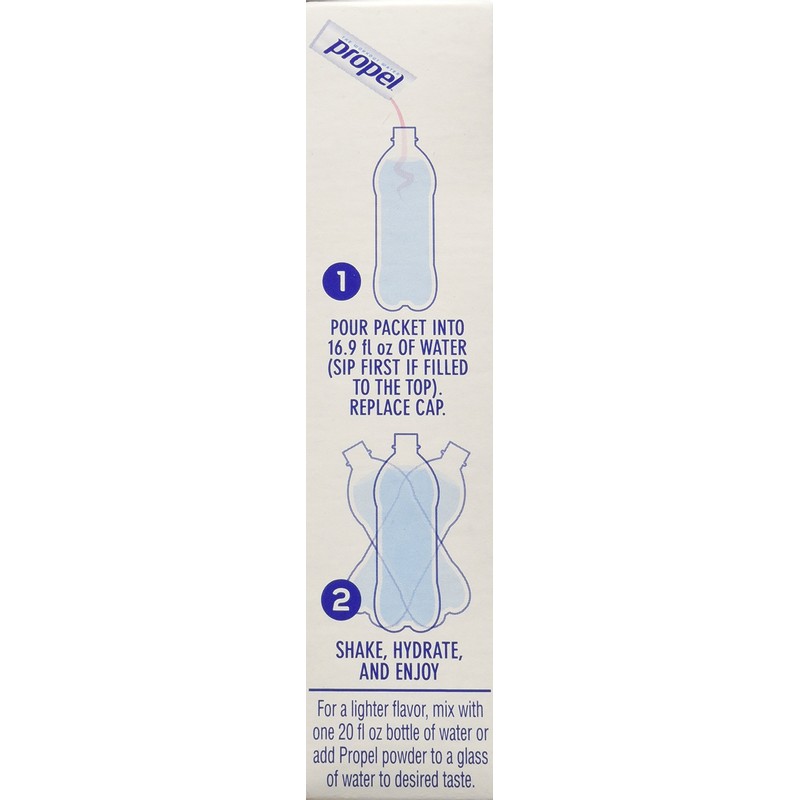 Propel Zero Raspberry Lemonade Water Beverage Mix, 10 count, 0.7