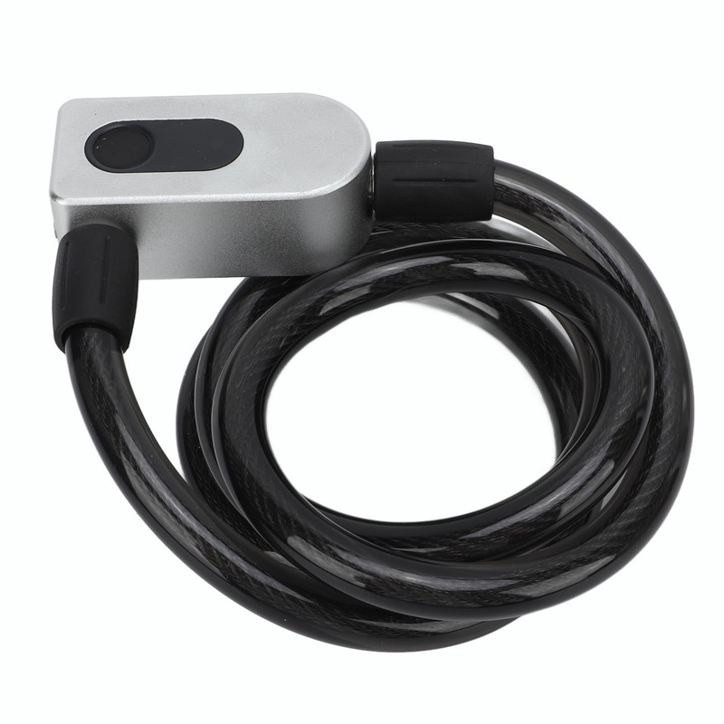 Smart Bluetooth Fingerprint Cable Lock Anti Theft Keyless Electronic for