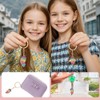Best Friend Keyring for 2 Girls, 2 PCS Kids Heart