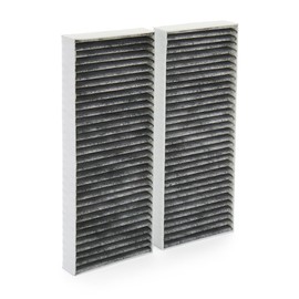 RIDEX Cabin Air Filter 424I0672 Pollen Filter Activated Carbon Height: 25 Width: 100 Length: 264