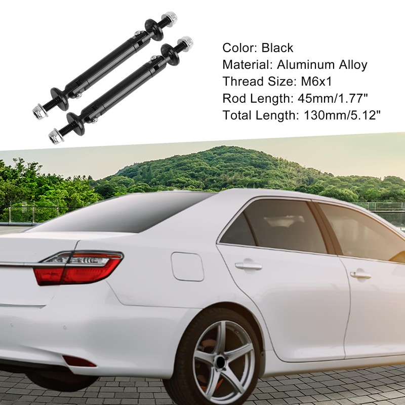 A ABSOPRO Car Auto Adjustable Front Bumper Lip Splitter Support