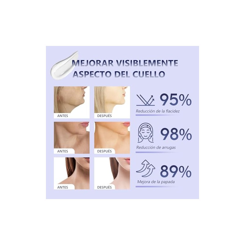 Crema Cuello Reafirmante Reducir Pliegues 50ml