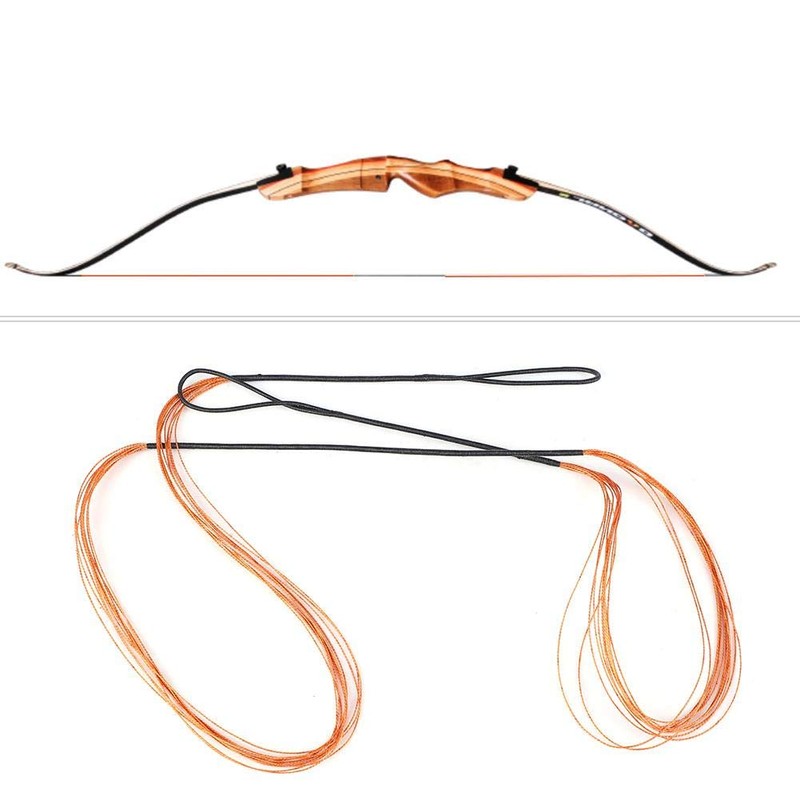 BOROCO Archery Bowstring, 51 Inch Archery Bowstring, Durable Polyester Fibre