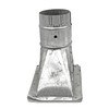 Premium HVAC Stick-on Straight Take Off Galvanized Steel Metal Duct