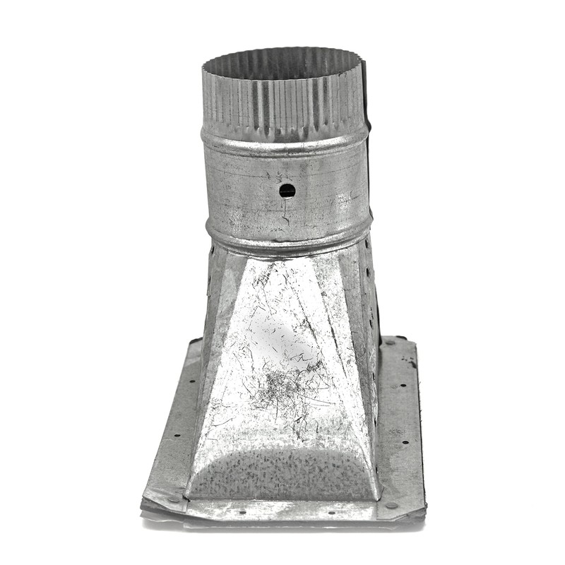 Premium HVAC Stick-on Straight Take Off Galvanized Steel Metal Duct