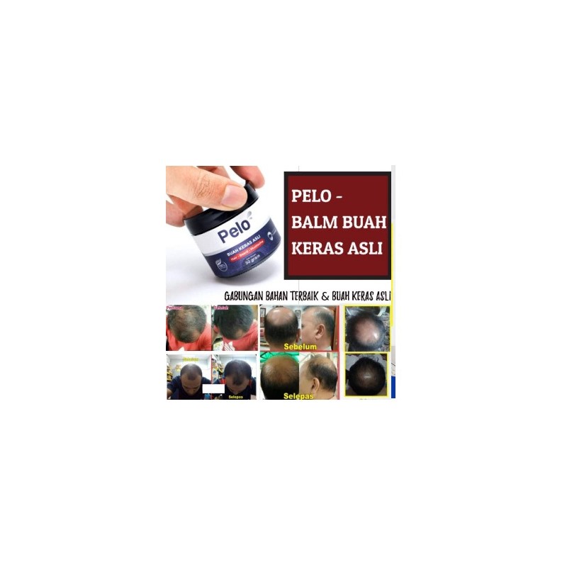 PELO Hair growth- PELEBAT RAMBUT DAN JAMBANG - BALM BUAH