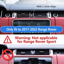 Car Phone Holder for Land Rover Range Rover 2017 2018 2019 2020 2021 2022 SUV Auto Interior Accessories Cell Phones Mount Cellphone Mobile Cradle Charging Navigation Bracket Air Vent Accessory