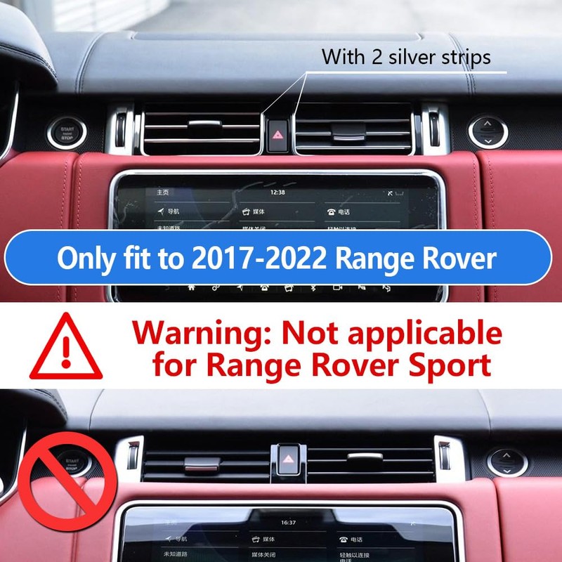 Car Phone Holder for Land Rover Range Rover 2017 2018