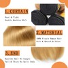Ombre 1B27 Straight Human Hair Bundles Tow Tone Black to