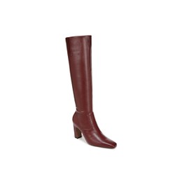 Franco Sarto Womens Bowman Square Toe Knee High Boot Berry Red 6.5 M