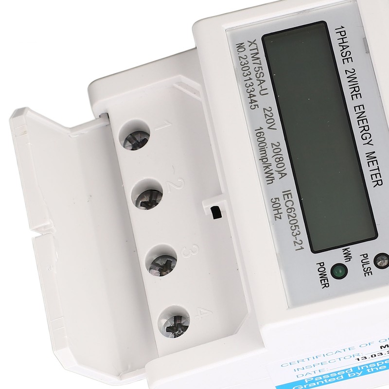 Watt Meter Electricity Usage Monitor Current Voltage Tester 1 Phase