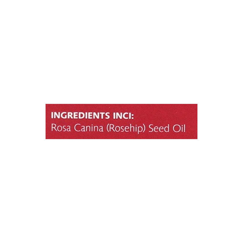 Trilogy Certified Organic Rosehip Oil for Unisex, 0.67 Ounce