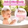 Cradle Cap Brush for Babies, Baby Bath Essentials with Silicone