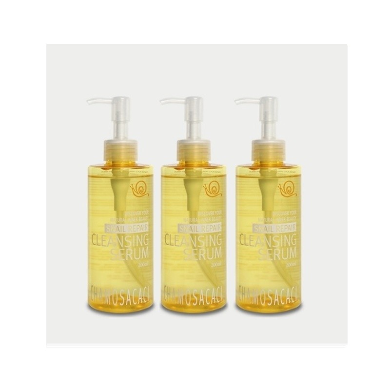 Chamos [Chamos] Agassi Snail Repair Cleansing Serum 200ml Moisturizing Cleansing