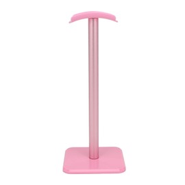 Rendon Soporte para Auriculares, Base Ancha, Material ABS, TPU, Aleación de Aluminio, Ideal para Juegos (Rosa)