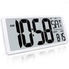 TXL 18.44" Large Digital Wall Clock with Backlight, Battery Operated