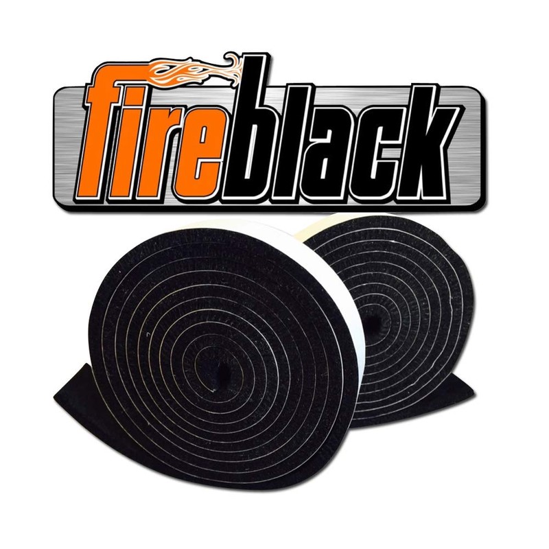 FireBlack Black High Temp Gasket Vision Kamado Smoker Grill Self