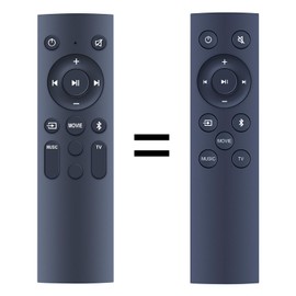 New Remote Control Replacement fit for TCL Alto 6 2.0 Channel Alto 6+ 2.1 Channel Alto 3 2.0 Channel Home Theater Sound Bar TS6110 TS6110-NA TS3100 TS3100-NA TS6100 TS6100-NA