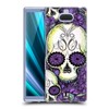 Head Case Blooming Skull Design Soft Gel Back Case Cover