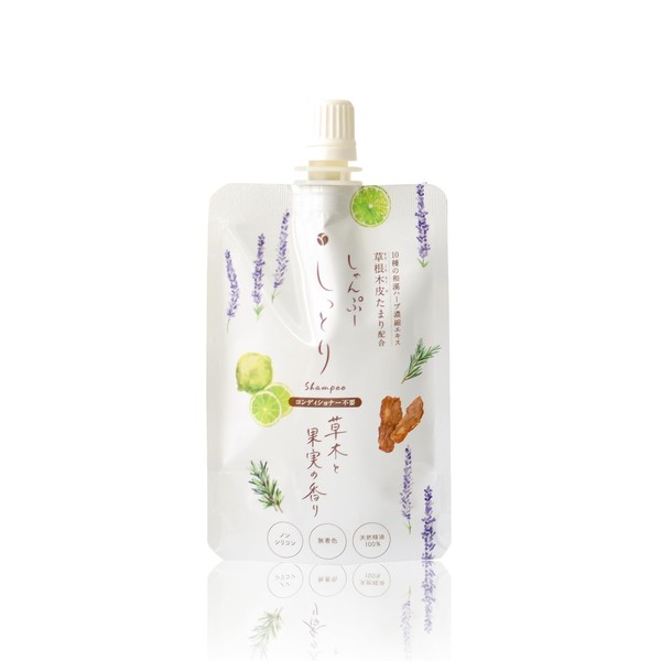 Akuraizu Shampoo/Rinse Free Amino Acid Shampoo Hair Care (Moist, Vegetable and Fruit Scented Pouch)